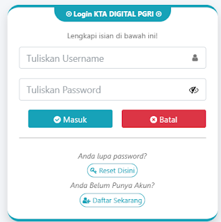 Register PGRI Rokan Hulu - Persatuan Guru Republik Indonesia Cabang Rokan Hulu
